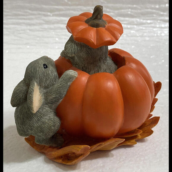 Charming Tails ~ JUMPIN JACK-O-LANTERNS Figure 85/512 ~ Fitz & Floyd ~ In Box - Picture 6 of 9